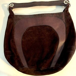 Banana Republic Suede Leather Bag
